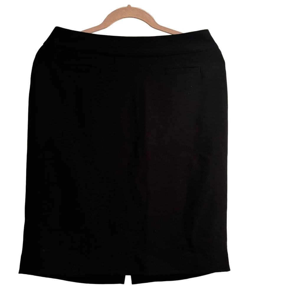 Antonella Women’s Size 38 Black Pencil Skirt Lined Career Classic